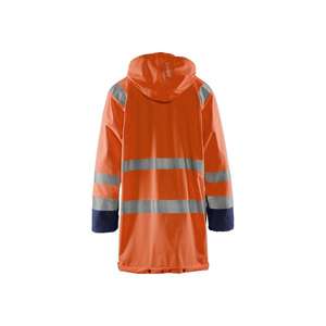 BLAKLADER - 432420005389XL Veste haute visibilité de niveau de pluie 1 Orange/Bleu marine-EAN 7330509571125 PROTECTION TOUS TEMPS - Product Image 2