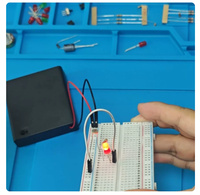 Kit de variateur de lumière à photorésistance LDR personnalisé, capteur de lumière, kit de circuit électronique pour veilleuse passive automatique, pour étudiants et amateurs de bricolage