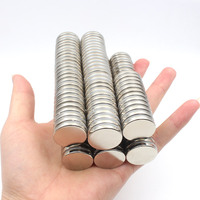 Kustom Magnet Neodymium ukuran besar Ndfeb Magnet N52 piringan cincin Magnet Neodymium bulat