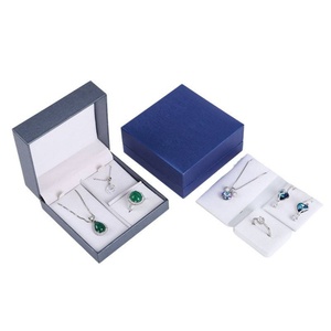 Factory Direct Leatherette Paper Jewelry Set <b>Box</b> Ring <b>Earrings</b> Necklace Three-piece Fashion Jewelry <b>Gift</b> <b>Box</b> for Valentine's Day - Product Image 5