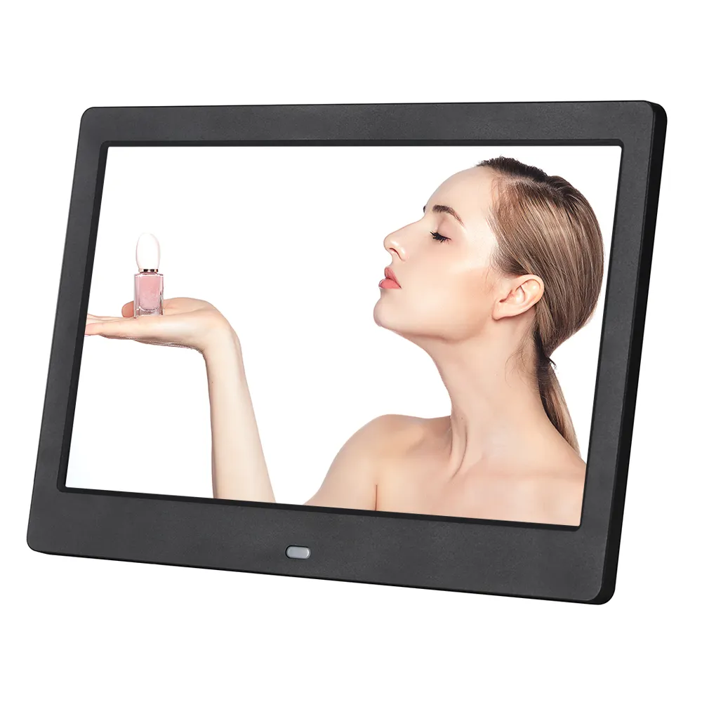 Lcd Digitale Photoframe 10 Inch Loop Video Mp3 Mp4 Elektronische Digitale Fotolijst