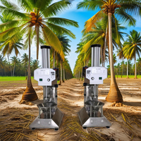 Machine à peler la noix de coco automatique pour la maison - Éliminateur de coque et de peau de noix de coco facile à utiliser pour un usage domestique
