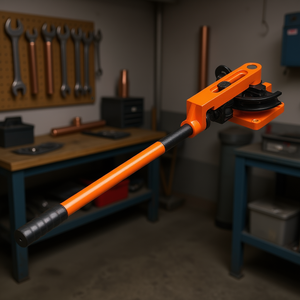 D0100HAM2MG Manual Pipe <b>Tube</b> <b>Bender</b> 3/8\" 1\" OD 180 Copper HVAC Industrial Grade Aluminum Handle - Product Image 2