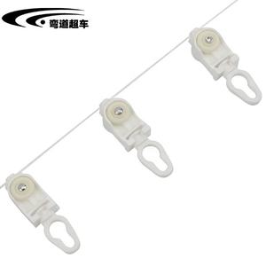 High Quality Electric Motor Metal Putting Ceiling Mount Curtain Track Gliders Curtain Tracking Rails Wave Curtain Track Gliders - Product Image 5
