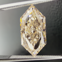 Chenjing - Diamantes Cultivados en Laboratorio, Corte Champagne, de 0.5ct a 1ct, Venta al Por Mayor, HPHT CVD, para Joyería