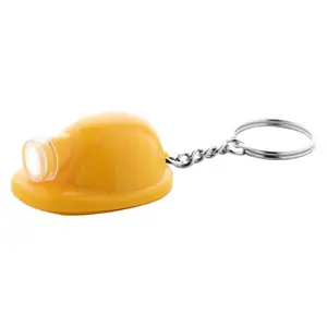 Keyring lamp construction helmet | Promotional item