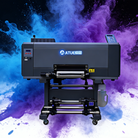 Imprimante UV DTF automatique A3 30 cm nouvelle génération avec laminateur pour transfert de film AB, impression sur métal et verre, garantie 1 an, flexible