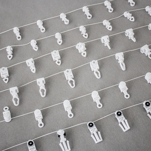 Cordón de Polea para Cortinas de PC ABS en Oferta, Cordón de Polea Trenzado de 6.4 mm, Resistente al Desgaste, Blanco/Negro, para Cortinas y Draperías - Product Image 5