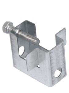 Pince à <span class=keywords><strong>poutre</strong></span> en acier en forme de C Cintre en acier carré en <span class=keywords><strong>bois</strong></span> de tôle de fer avec pince fixe pour poutres en acier - Product Image 2