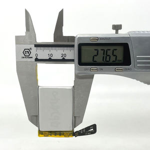 사용자 정의 Li Po NCM 셀 462840 700mAh <span class=keywords><strong>720mAh</strong></span> <span class=keywords><strong>Lipo</strong></span> 배터리 <span class=keywords><strong>3.7V</strong></span> 리튬 폴리머 충전식 배터리 (FPC 케이블 커넥터 포함) - Product Image 2