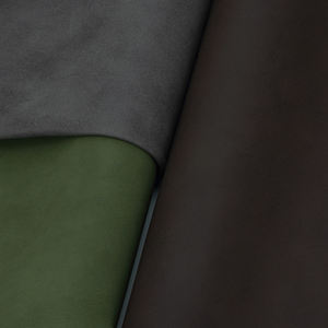 Nubuck synthétique PU deux tons en cuir gaufré résistant à l'eau support tissé couleur personnalisée pour sacs et fourre-tout élégants - Product Image 6