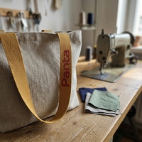 Sangle en tissu réfléchissant 100% polyester avec logo personnalisé imprimé pour sacs et accessoires vestimentaires