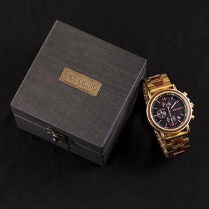 Pour BOBO BIRD montre-bracelet chronographe en or de luxe pour hommes personnalisé 22mm plusieurs Styles y compris Business Antique <span class=keywords><strong>Cartoon</strong></span> Coin le - Product Image 5