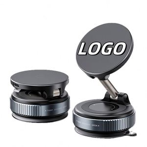 Support de téléphone portable magnétique universel X323 Boneruy X68w pour voiture, avec ventouse et chargeur sans fil - Product Image 1