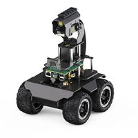 Kit de Robot Cuadrúpedo Biónico de IA de Código Abierto RaspRover Waveshare con Raspberry Pi 4B Raspberry Pi 5B Arquitectura Totalmente Metálica