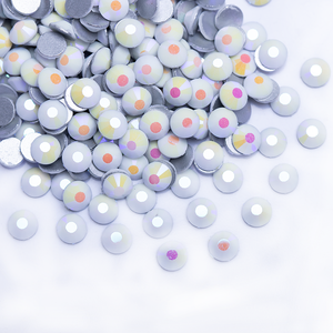 Juli批发新款彩色实心焦糖非修补水晶水钻平背水钻DIY包连衣裙美甲鞋 - Product Image 2