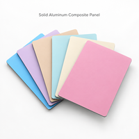 Panneau composite en aluminium de 3 mm et 4 mm, finition mate, pour cloisons de bureau et décoration murale intérieure