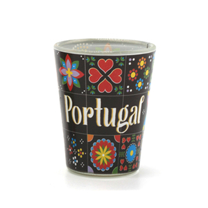 Logotipo personalizado Calcomanía Regalo de viaje Porto <span class=keywords><strong>Lisboa</strong></span> Recuerdo Portugal Vasos de chupito - Product Image 2