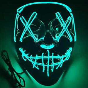 <span class=keywords><strong>Masque</strong></span> de hacker <span class=keywords><strong>LED</strong></span> lumineux, <span class=keywords><strong>masque</strong></span> intégral, V pour Vendetta, Anonymous, Guy Fawkes, pour Halloween, cosplay, fêtes, unisexe - Product Image 3