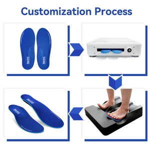 Orthotic <b>Insoles</b> Heating Custom Thermoforming Heat Moldable Personalized Arch Support <b>Insole</b> For Plantar Fasciitis - Product Image 3