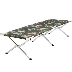 Lettino da Campeggio Pieghevole Personalizzabile con Telaio in Acciaio, Chiusura Rapida, Portatile con Borsa per il Trasporto, Ideale per Emergenze - Product Image 1