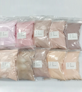 BQAN-polvo acrílico de <span class=keywords><strong>Color</strong></span> Nude para manicura, polvo de cristal para <span class=keywords><strong>uñas</strong></span>, polvo de cristal Rosa <span class=keywords><strong>carne</strong></span>, polen tallado, paquete de KG - Product Image 2