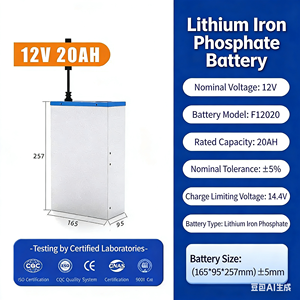 Batería de Almacenamiento de Energía LiFePO4 <span class=keywords><strong>Mth</strong></span> 51.2V 20Ah |   Sistema de Almacenamiento de Energía Solar Seguro y de Larga Duración para Sistemas Solares, Fuente de Alimentación de Respaldo UPS - Product Image 2