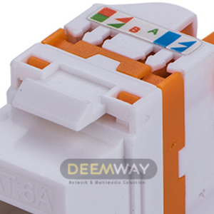 <strong>Modular</strong> Network Unshielded Cat 6a Module <strong>Jack</strong> RJ45 UTP Toolless Keystone <strong>Jack</strong> - Product Image 5