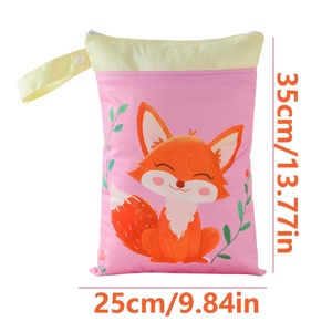 <span class=keywords><strong>Bolsa</strong></span> húmeda para bebé de 25x35cm, precio bajo, de <span class=keywords><strong>tela</strong></span> pañal, servicio lavable, elegante <span class=keywords><strong>bolsa</strong></span> húmeda de viaje para pañales de <span class=keywords><strong>tela</strong></span>, bolsas húmedas - Product Image 2