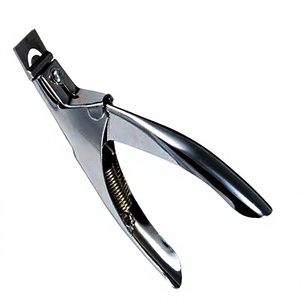 ASAP Professional Coupe-bordures en U en acier inoxydable, simple et droit, à mâchoires larges et tranchantes, portable, pour découpe d'acrylique - Product Image 3