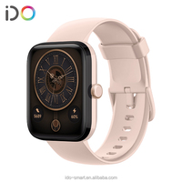 Reloj Inteligente Cuadrado para Hombre y Mujer con Pantalla Grande de 1.85 Pulgadas, Llamadas por BT, Voz con IA, Posicionamiento GPS, Resistente al Agua 3ATM, Monitor de Salud