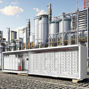 Conteneur de stockage d'énergie industriel et commercial haute tension à batterie lithium-ion 1 MW 1 MWh 2 MWh avec refroidissement par air - Product Image 1