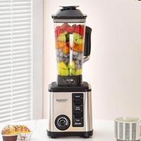 VENTE FLASH - Blender portable en acier inoxydable 3L 8-en-1 avec 15 réglages de vitesse et fonction de broyage de glace pour usage domestique et commercial