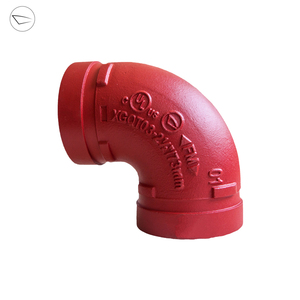 High Pressure 90 Degree Ductile Iron Clamp <strong>Pipe</strong> <strong>Fitting</strong> Elbow Easy To Install For Fire Fighting System - Product Image 3