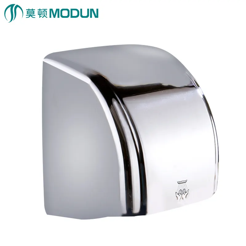 Secador de ar elétrico de parede, secador de ar manual automático de aço inoxidável para banheiro