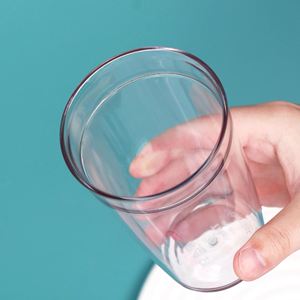 Wholesale 16oz Plastic Cup with Straw PS Material Ins Hot Selling Coffee Cup Portable Drinking Cup Custom Logo - Product Image 4