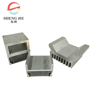 Custom Large Extruded Sunflower CNC Machining Profile Radiator Cooler Aluminum Led Heat Sink Extrusion Product