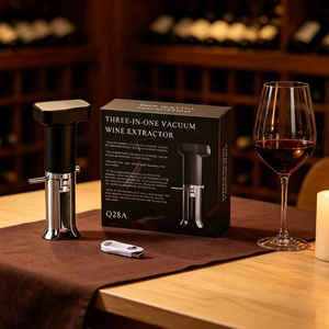 Aérateur électrique pour <span class=keywords><strong>vin</strong></span> rouge, tire-bouchon, extracteur de <span class=keywords><strong>vin</strong></span>, scellant sous vide intégré pour la <span class=keywords><strong>conservation</strong></span> du <span class=keywords><strong>vin</strong></span>, garde le <span class=keywords><strong>vin</strong></span> frais - Product Image 3