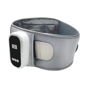 Masajeador Lumbar Inalámbrico Ajustable con Calor, Cinturón Abdominal para Adelgazar y Quemar Grasa, Masajeador de Rodilla - Product Image 1