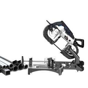 Sierra de cinta portátil multifuncional para cortar metal, acero inoxidable, madera y uso doméstico - Product Image 1