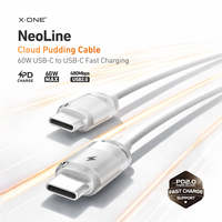 Kabel Data Pengisian Cepat USB C ke Type-C 60W Grosir, Kabel Charger Ponsel Silikon Lembut Berlapis Nilon untuk iPhone iPad