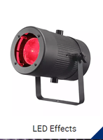 60 watts led mini lumière par faisceau RGBW spot zoom LED parcan