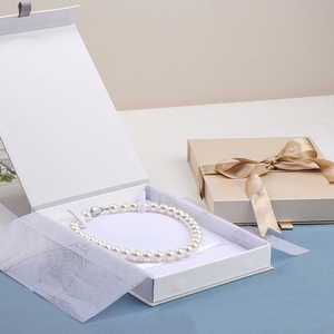Boîte de présentation de bijoux Cody Classic aux couleurs fraîches avec ruban décoratif, boîte de présentation de bijoux en papier simple et haut de gamme (16x22x3cm) - Product Image 2