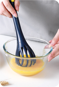 Longue Poignée Texture Givrée Confortable Tenue <span class=keywords><strong>À</strong></span> Main De Cuisine Rose Oeuf <span class=keywords><strong>Fouet</strong></span> - Product Image 4