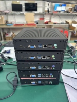 Mini PC con ventilador Intel Core i5 8500T 6 núcleos, 2 DDR4 RAM, SSD M.2 NVME, placa base H310, miniordenador empresarial - Linux Ubuntu/Debian