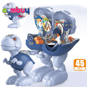 Boîte de rangement coulissante en forme de <span class=keywords><strong>dinosaure</strong></span>, jeu de simulation pour enfants, <span class=keywords><strong>maquillage</strong></span> pour filles, ensemble de cosmétiques - Product Image 2