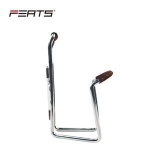 Ferts Alu Sport Vélo Porte-Bouteille D'eau Cage avec Brun PU Décoration À <span class=keywords><strong>La</strong></span> Main À Coudre Monté sur Cadre pour Le Cyclisme - Product Image 3
