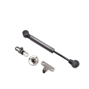 Kastdeur met op- en neergaande pneumatische ondersteuning Meubilair Gasveer Gasveer Aluminium frame Deur Telescopische hydraulische stang Hardware - Product Image 5
