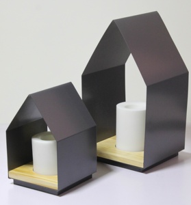 <span class=keywords><strong>Linterna</strong></span> de vela de metal antiguo con pilas para uso en interiores y exteriores, decoración de jardín y hogar para mesa, Patio, balcón - Product Image 2