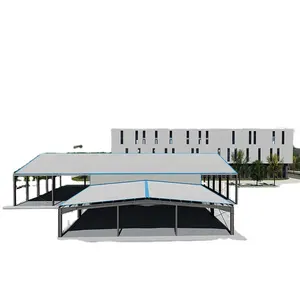 China Supply Low Price High Quality Economic Preengineered 2000 Sqm Steel Structure Fabrication Prefab Workshop Building